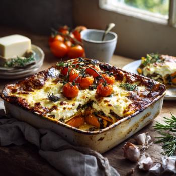Delicious Lamb And Pumpkin Lasagne