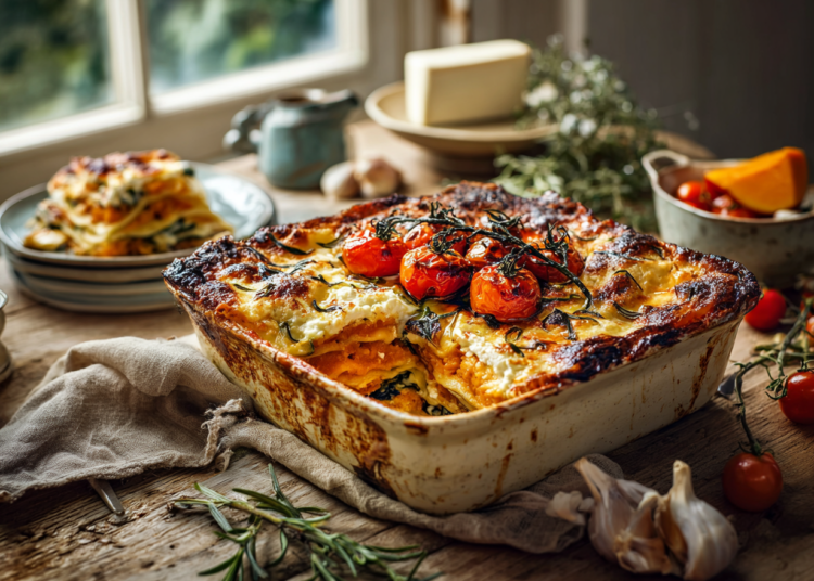 Delicious Lamb And Pumpkin Lasagne