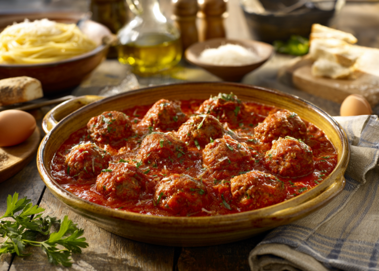 My Neighbor’s Famous Meatballs And Marinara Sauce