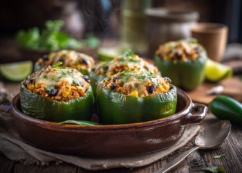 Fiery Mexican Stuffed Peppers Recipe