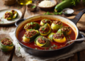 Yummy Stuffed Zucchini In Tomato Broth
