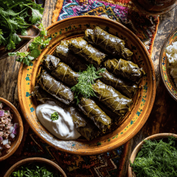 Divine Stuffed Grape Leaf Rolls (Dolma) 2 Divine Stuffed Grape Leave Rolls (Dolma)