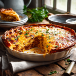 Super Easy, Cheesy Spaghetti Pie