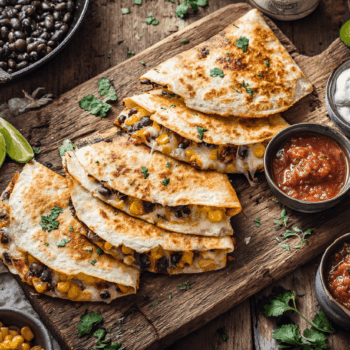 Hearty Quick And Easy Black Bean Quesadillas 2 Hearty Quick And Easy Black Bean Quesadillas