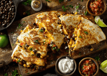 Hearty Quick And Easy Black Bean Quesadillas