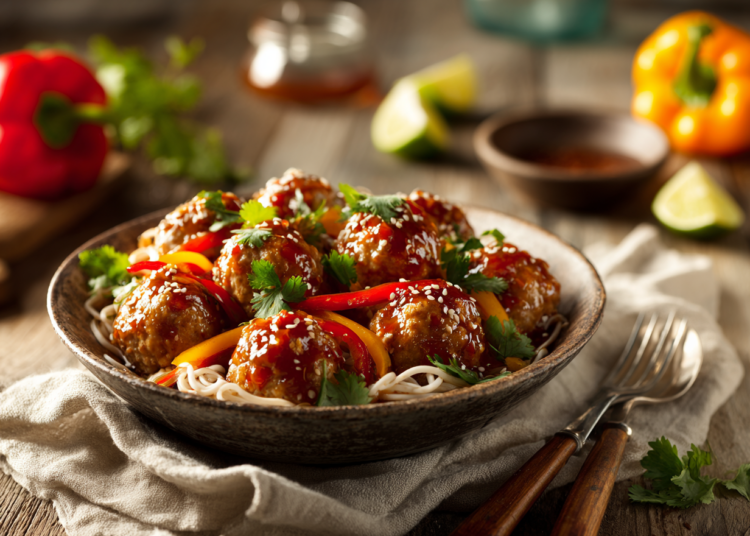15-Minute Delicious Thai Turkey Meatballs