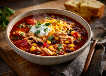 Scrumptious Santa Fe Chicken Chilli Recipe