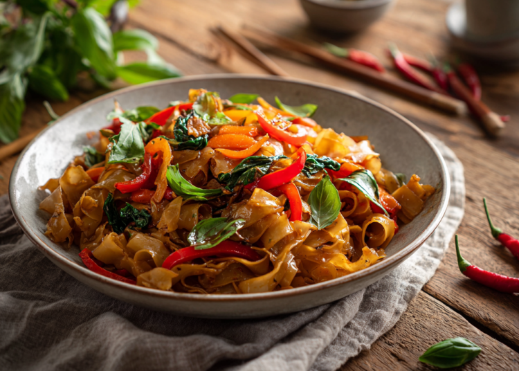 Super Rich Drunken Noodles (Pad Kee Mao)