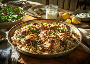Irresistible Chicken With Spiced Rice Recipe