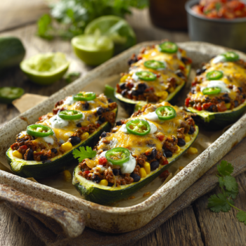 Unforgettable Spicy Mexican Zucchini Boats 2 Unforgettable Spicy Mexican Zucchini Boats