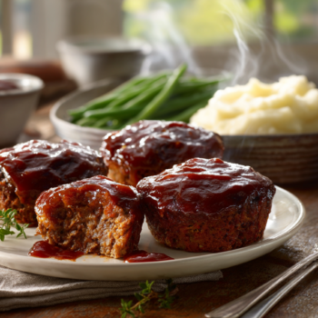 Easy Bbq Meatloaf Muffins2