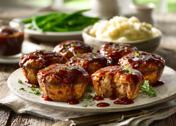 Easy Bbq Meatloaf Muffins