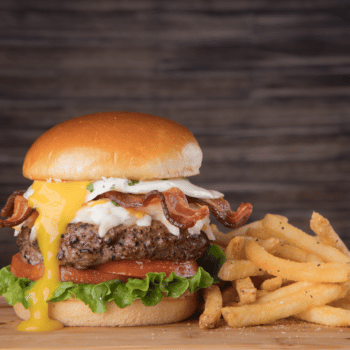 Smoky Porcini Beef Burgers