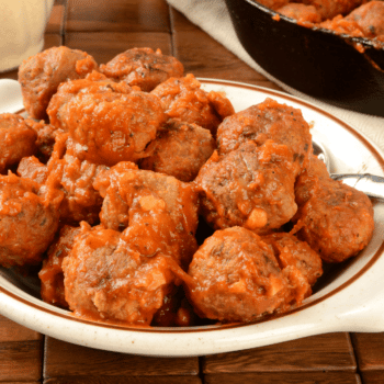 Savoury Pan-Fried Italian Meatballs