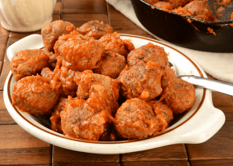 Savoury Pan-Fried Italian Meatballs
