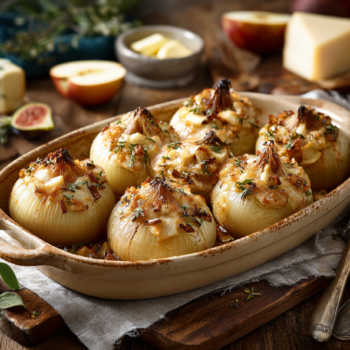 Delectable Stuffed Onion Recipe 2 Delectable Stuffed Onion Recipe
