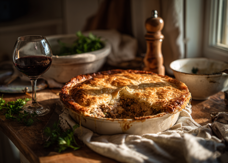 Puffy Meat Pie (Kreatopita) Recipe