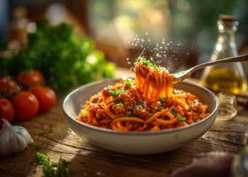 Yummy Pseudo Pasta And Bolognese Recipe
