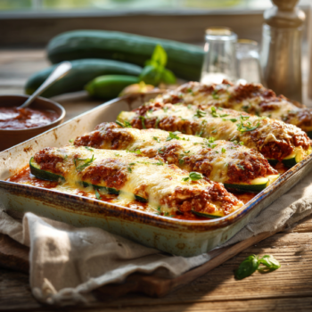 The Best Zucchini Boats Lasagna Style Recipe2