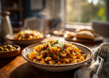 Scrumptious Middle Eastamerican Style Hamburger Helper Recipe