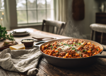 Easy One Pot Dump Pasta Dish