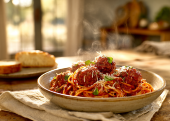 Spicy Spaghetti And Meatballs Recipe