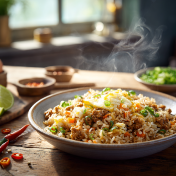 Fiery Thai Fried Rice With Egg
