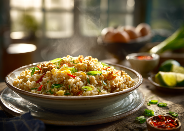 Fiery Thai Fried Rice With Egg