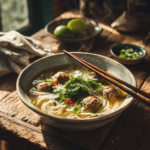 Easy Asian-Style Dumpling Soup