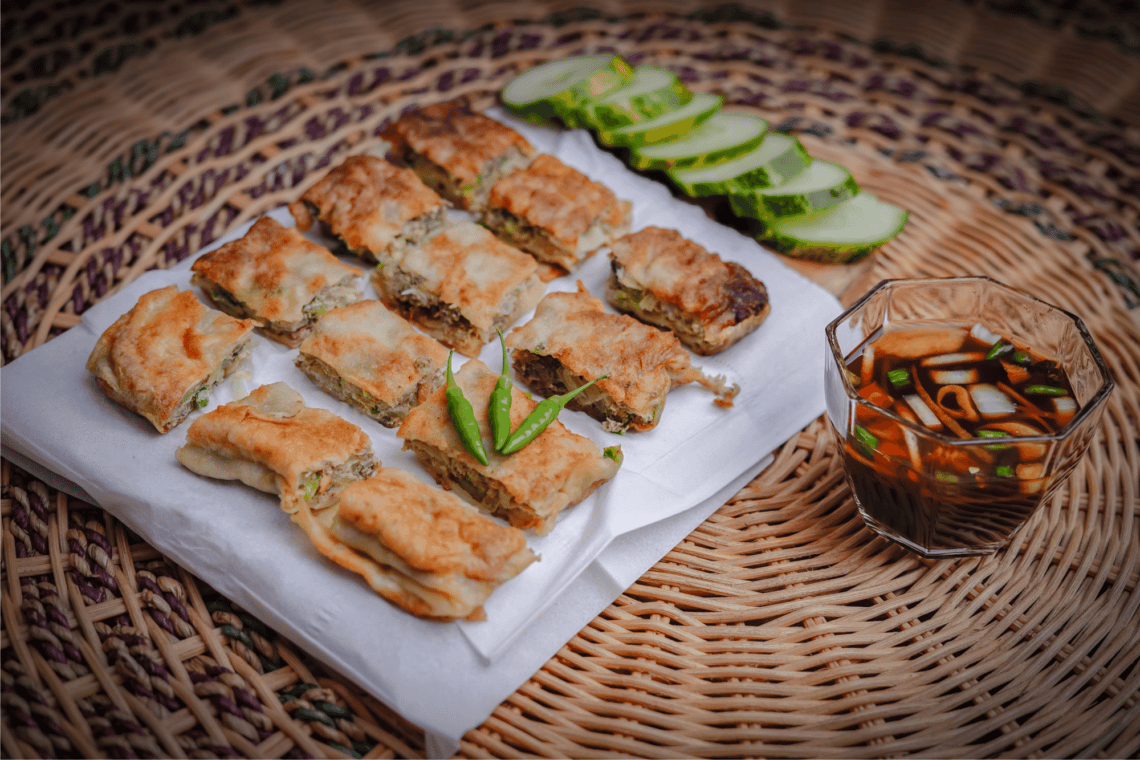 Savoury Martabak (Pancakes With Curried Meat Filling) Recipe 1 Savoury Martabak (Pancakes With Curried Meat Filling) Recipe