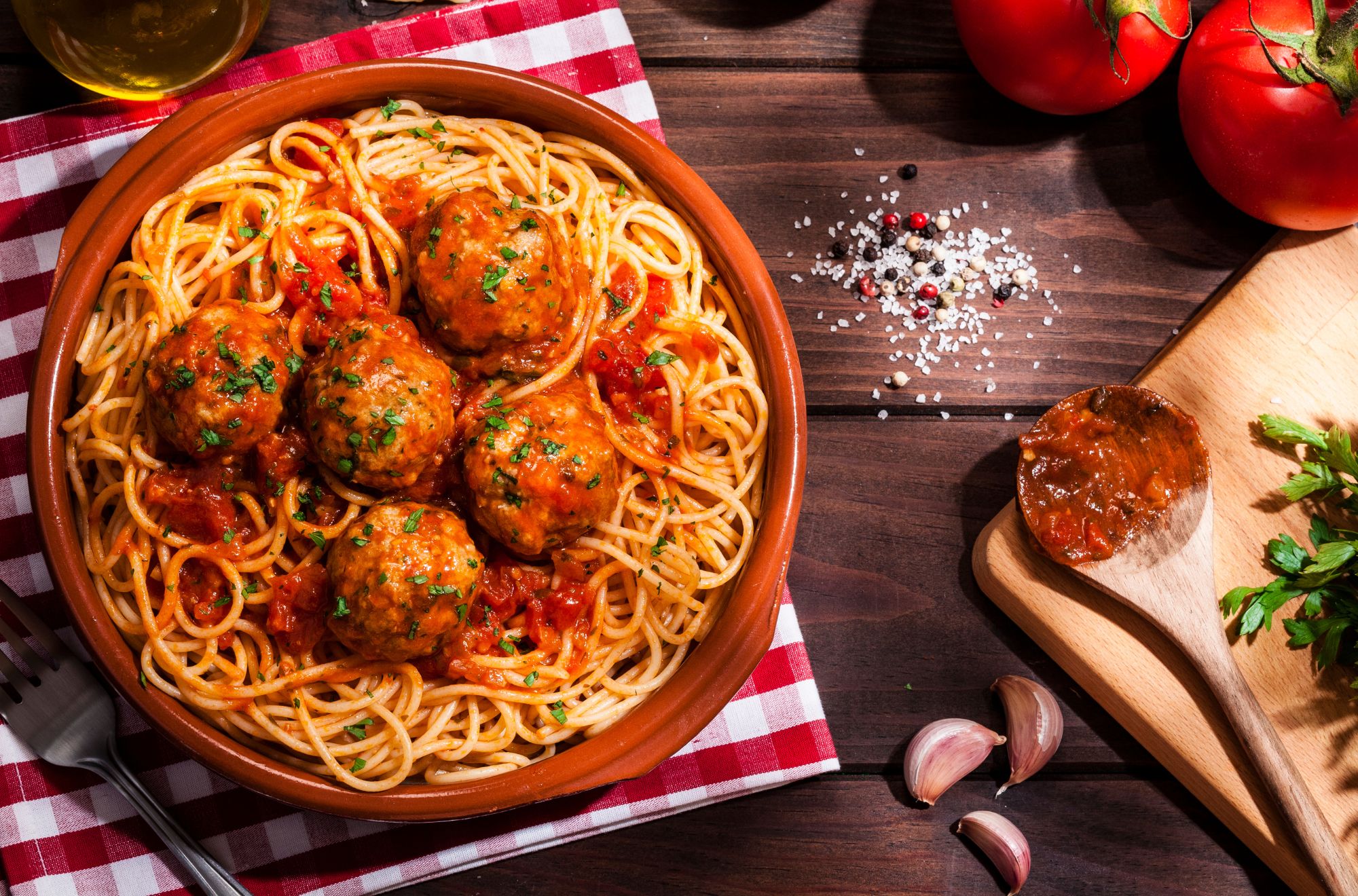The Best Spaghetti Sauce With Meatballs