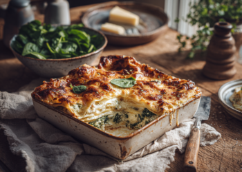 Chicken And Spinach Lasagne