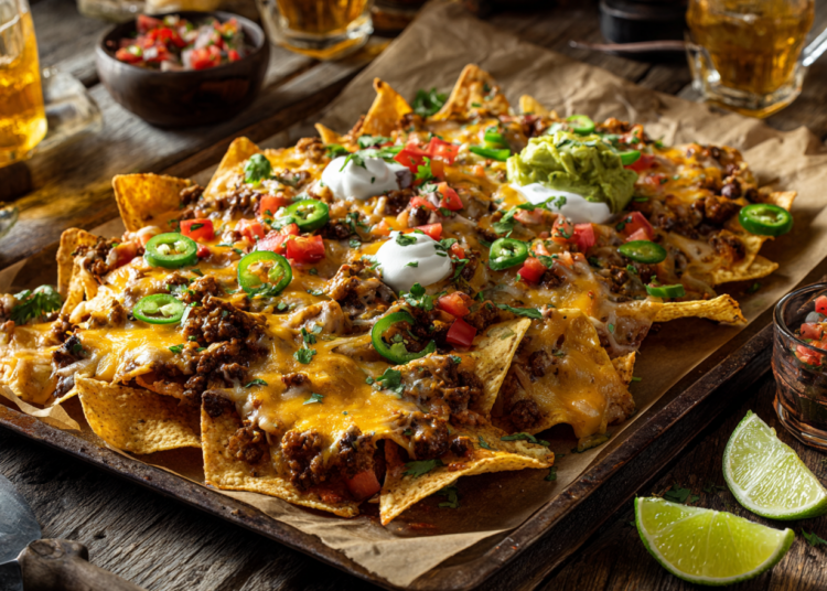 Delectable Superbowl Nachos With Tequila Recipe