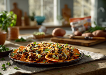 Loaded Sweet Potato Nachos Recipe
