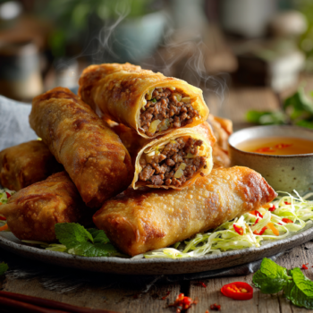 Extra Crunchy Beef Eggrolls Recipe