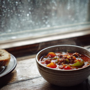 Heartwarming Stuffed Pepper Soup