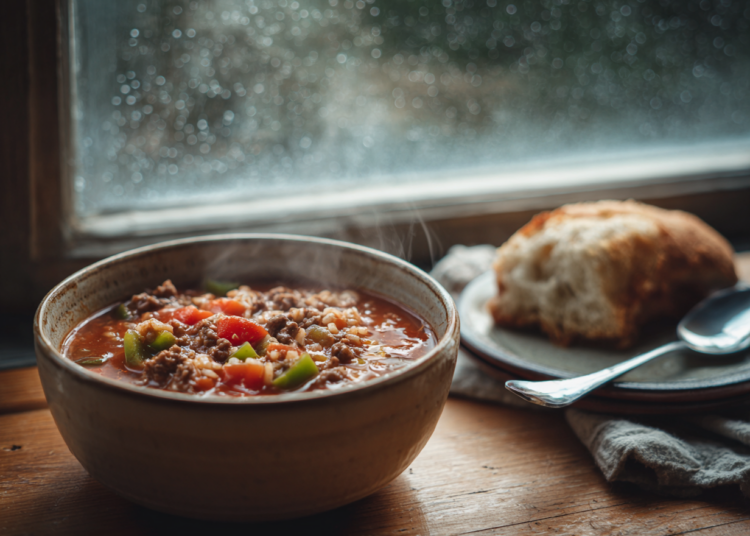Heartwarming Stuffed Pepper Soup