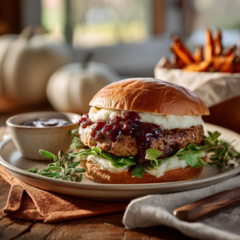 Too Lazy To Cook Make Healthy Thanksgiving Burger