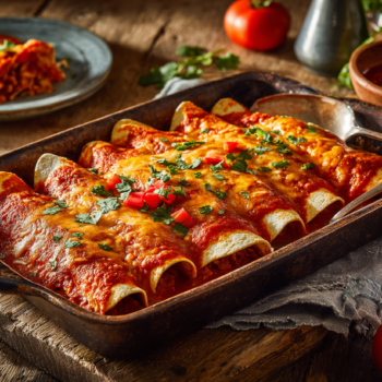 Tempting Mexican Enchiladas With Bell Pepper-Tomato Sauce 2 Tempting Mexican Enchiladas With Bell Pepper-Tomato Sauce