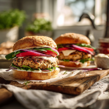 Quick And Easy Turkey Burgers Recipe