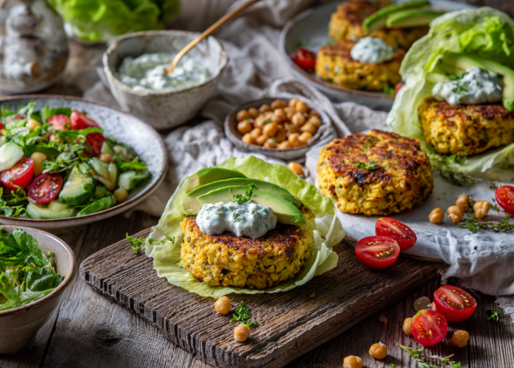 Healthy And Delicious Chickpea, Quinoa And Turkey Burgers