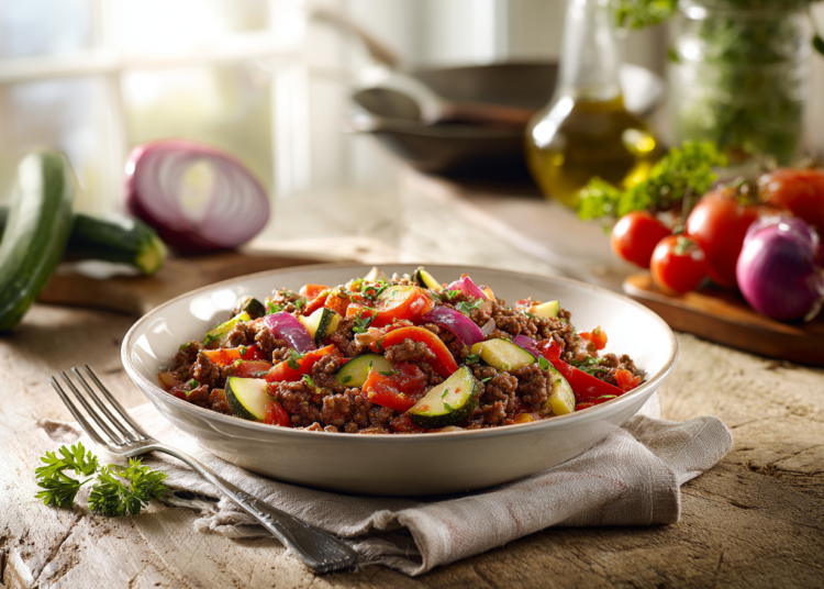 Hearty Mediterranean Beef And Vegetables Recipe
