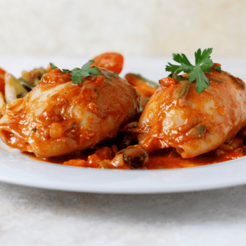 Saucy Calamares Rellenos Recipe 2 Saucy Calamares Rellenos Recipe