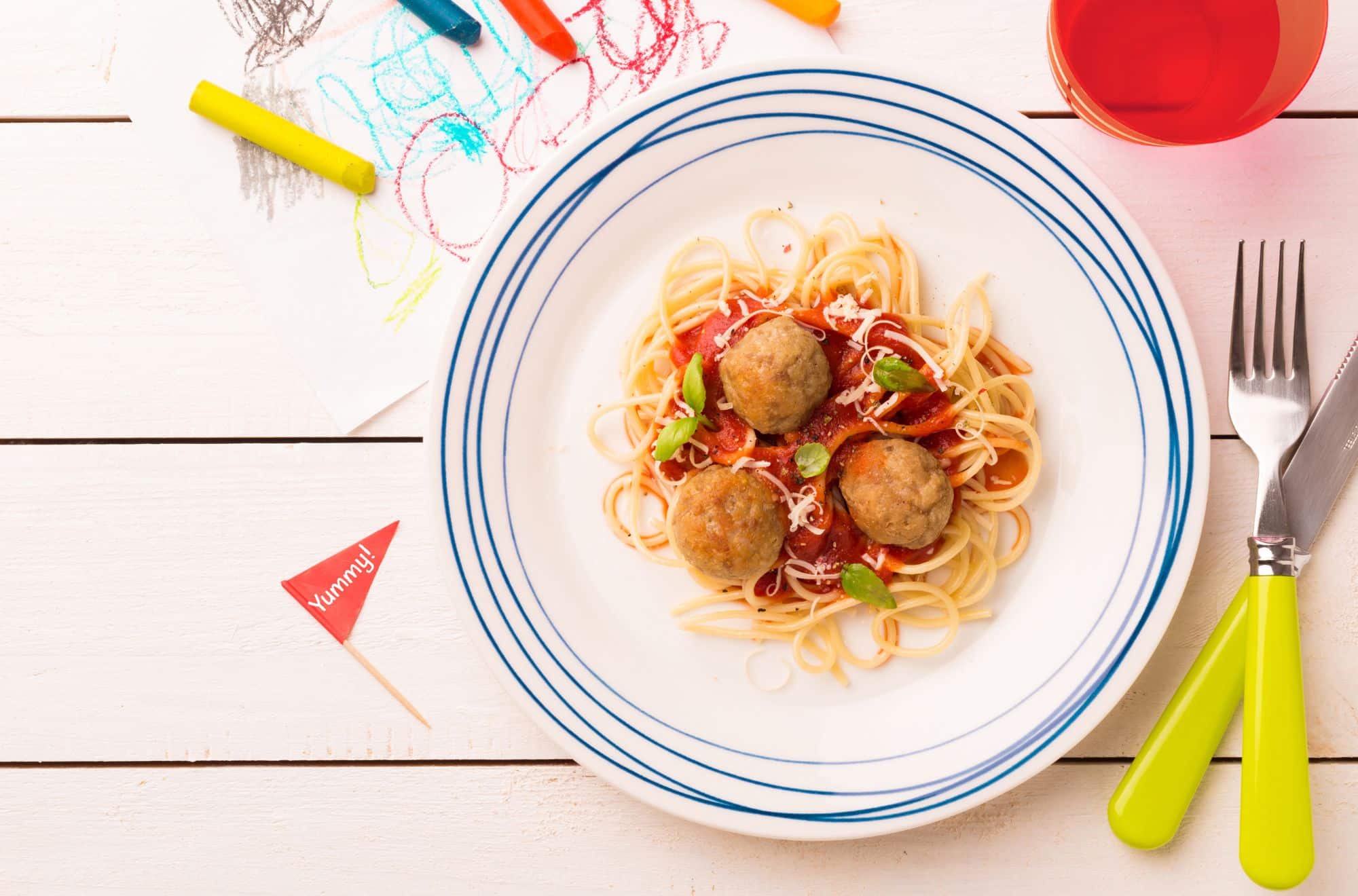Crazy Easy Spaghetti And Meatballs