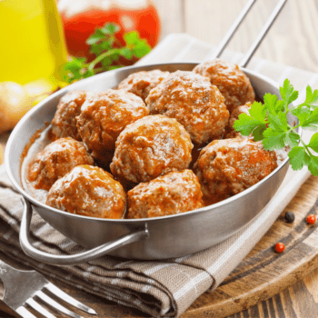 Spicy Buffalo Chicken Meatballs Recipe