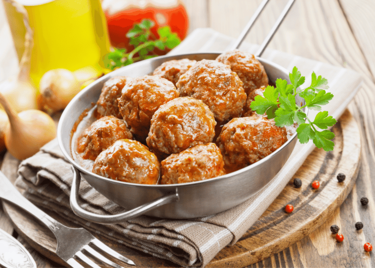 Spicy Buffalo Chicken Meatballs Recipe
