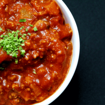 Hearty Spaghetti Sauce Recipe