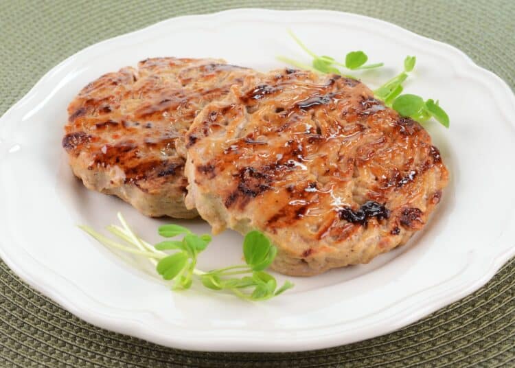 Two Perfect Moist Turkey Burgers Recipe