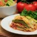 Zucchini Lasagna With Beef With Vegetable Side Dish