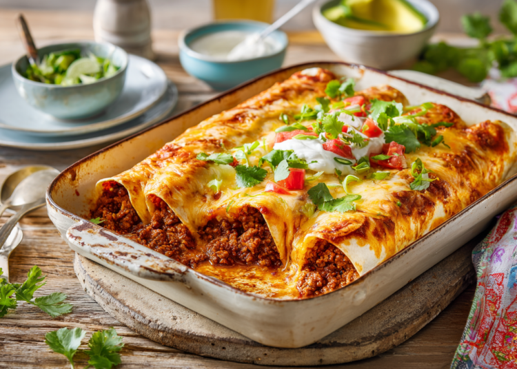 Flavourful Beef Enchiladas With Quinoa Dinner Recipe 1 Flavourful Beef Enchiladas With Quinoa Dinner Recipe